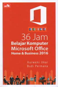 Image of 36 jam belajarkomputer microsoft office  home & businnes 2016