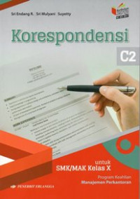 Image of Korespondensi : untuk SMK/MAK kelas x program keahlian manajemen perkantoran