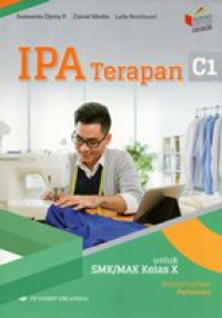 Image of IPA terapan untuk SMK/MAK kelas X bidang keahlian pariwisata